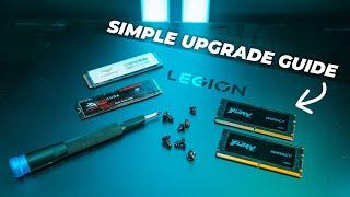 How to upgrade RAM & SSD on Lenovo Legion 5i Pro Gen 7 +Tear-down guide