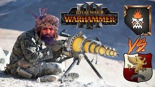 The Luminark Chaos Dwarfs vs Empire - Total War Warhammer 3