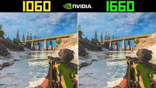 GTX 1060 vs GTX 1660 Super Tested in Call of Duty Warzone  Benchmark  Video Game Comparison