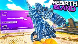 *NEW* OBSIDIAN KAR98K on REBIRTH ISLAND WARZONE 3