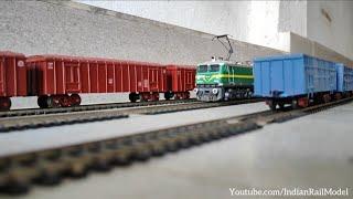 WAG-9 Ho Scale Loco Shunting ● Test run & hauling BCNA Wagons