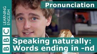Pronunciation pronouncing nd