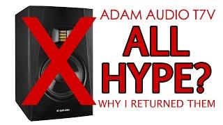 ADAM AUDIO T7V - I Fell For The Hype Watch This Before You Buy #adamaudio