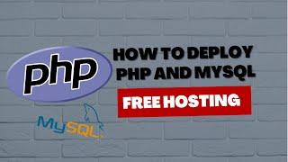 TAGALOG Deploying PHP and MySQL Web Application to Free Web Hosting Step-by-Step Tutorial