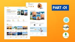 MERN Stack Tours & Travels Booking Website Design Using ReactJs Node Js MongoDB  Mern Project