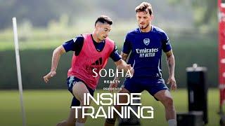 INSIDE TRAINING  The squad is looking sharp  Sobha Realty Training Centre