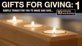 Gifts for giving 1 - Tealight holder #121