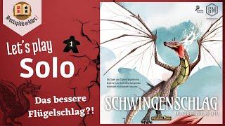 Schwingenschlag - Wie spielt sich die Neuheit im Solo Modus? Solo Lets Play