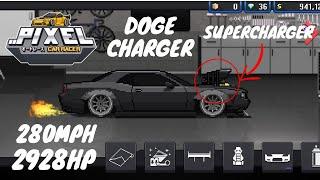 Pixel car racer - $20000000 Dodge challenger