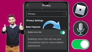 How to Get ROBLOX VOICE CHAT 2024  How to Enable Voice Chat on Roblox
