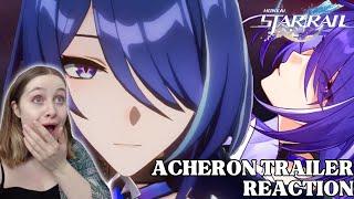 THIS IS ABSOLUTELY PHENOMENAL  Acheron Trailer — Your Color  Honkai Star Rail REACTION