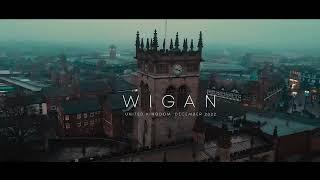 WIGAN TOWN UK  MANCHESTER  UNITED KINGDOM  DJI AIR 2