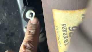 Como cambiar buje de palanca de cambios de  Escalade 2008 oh GMC Chevrolet Chrysler shifter linkage