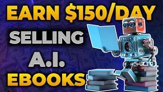 Earn $150 Per Day Downloading Free A.I. Ebooks Make Money Online Selling Ebooks in 2023