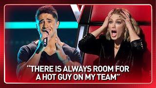 Coaches FIGHT OVER this HANDSOME talent in The Voice  #Journey 153