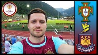 LUSITANOS VS WEST HAM IN ANDORRA - EUROPA LEAGUE 201516