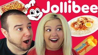 Americans Try JOLLIBEE for the First Time