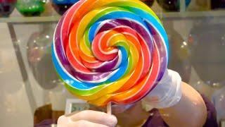 【PAPABUBBLE｜パパブブレ】飴細工職人による超ビックペロペロキャンディーの作り方｜Handmade Candy Making｜Japanese Street Food