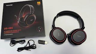 Affordable Wireless Gaming Headset Picun Headphones Valorise UG-08S Unboxing & Overview