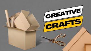 Creative Cardboard Crafts for Home Decor  Crafts from Cardboard