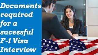 Document Checklist for F-1 Visa Interview 2023