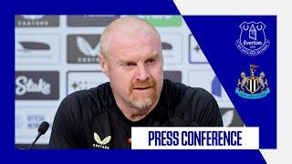 EVERTON V NEWCASTLE UNITED  Sean Dyches press conference  GW7