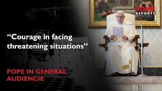 Pope Francis offers advice on confronting lifes uncertainties