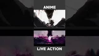 Anime vs. Live Action  Jujutsu Kaisen 0 VFX #shorts