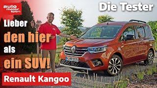 Renault Kangoo Nicht schick aber besser als ein SUV - Test  auto motor und sport