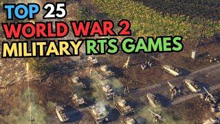 Best 25 World War 2 Military RTS Games PC Games