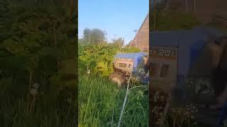 Видео от клиента Косилка измельчитель мульчер Уралец 125см с японским минитрактором