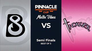 B8 vs Team Tickles  Semi-final bo3 highlights   Pinnacle Cup Malta Vibes #4 Dota 2