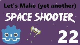 22 Let’s Make a Godot Space Shooter Shooter Enemy