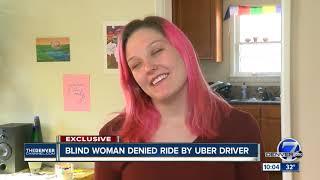 Blind woman says Denver Uber driver denied ride because of service dog