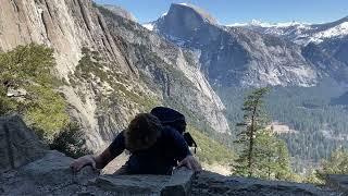 Mountain Climbing in Yosemite National Park California