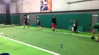 College and Pro Pitchers Weighted Ball Training @ Driveline Baseball