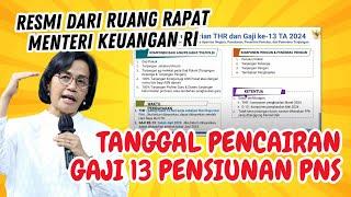 RESMI DITETAPKAN MENTERI KEUANGAN GAJI 13 PENSIUNAN PNS AKAN DITRANSFER PADA TANGGAL INI...