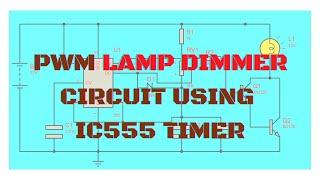 PWM Lamp  dimmer circuit using 555 Timer IC \ E Infotainment