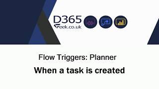 Flow Triggers Planner -  When A Task is Created