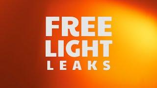 FREE Light Leak Transitions Pack - 4K ULTRA HD