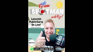 SPOTMAN I LOCUCION PUBLICITARIA I EL MEJOR LOCUTOR ON LINE