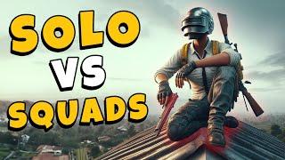 SOLO VS SQUADS AK META? PUBG Console XBOX PS5 PS4