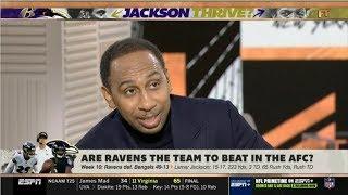 FIRST TAKE  Stephen A. Smith on Max evaluated Are Ravens the team to beat in the AFC?