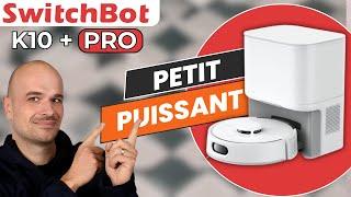 Ce Mini ROBOT aspirateur remplace les plus GROS  Switchbot K10+ PRO