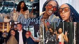 VLOG August - Comedy nights Content days Cocktail tasting TMI Live & Georgies Birthday