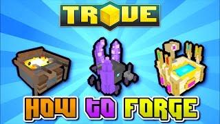 HOW TO FORGE RADIANT & STELLAR GEAR - Trove Guide  Tutorial on Xbox One PS4 PC