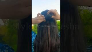 Claw Clip Hair Hack #shorts #hairstyle #ytshorts #shortvideo #viral #viralvideo #hairtutorial #hair