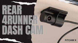 Rear 4Runner Dash Camera - FITCAM X #toyota #4runner
