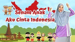 Senam Aku Cinta Indonesia  Seru Banget 