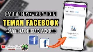 Cara Sembunyikan Teman Di Facebook